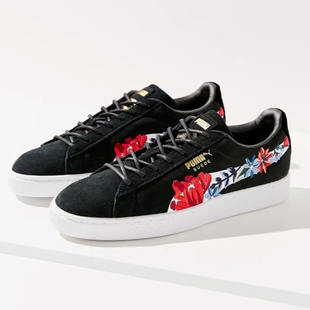 Puma Basket Heart Hyper Embroidered Sneaker - 6